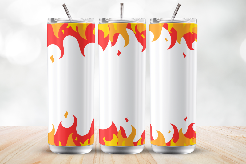 fire-flame-20-oz-tumbler-wrap-sublimation-design