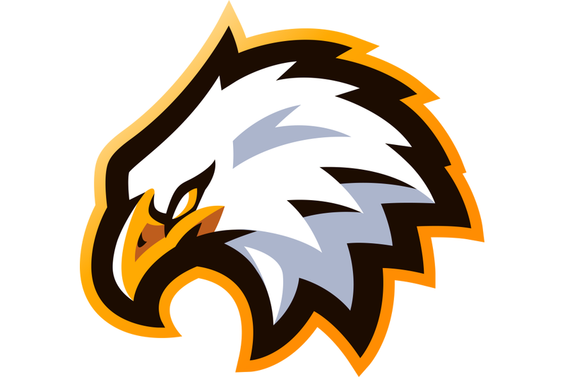 eagle-head-sport-mascot-logo-design