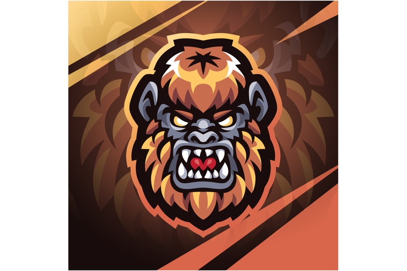 bigfoot-head-esport-mascot-logo-design