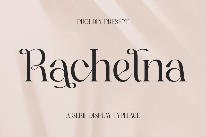 rachelna-typeface