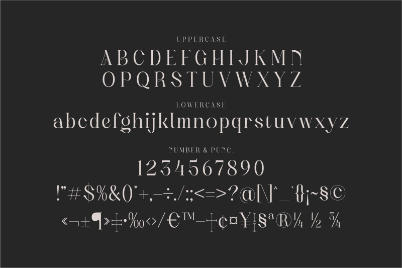 rachelna-typeface