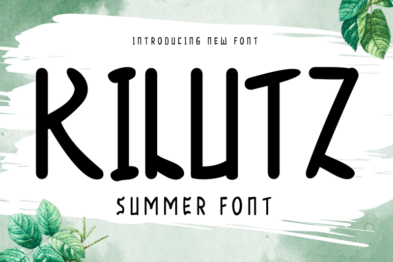 kilutz-summer-san-serif-display