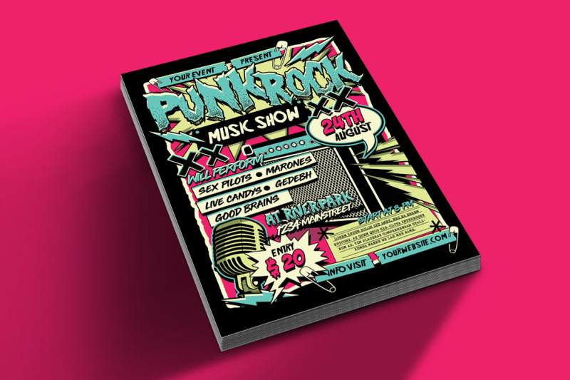 punk-rock-music-event-flyer