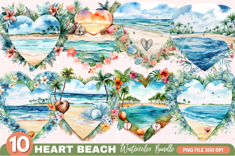 heart-beach-watercolor-sublimation-clipart