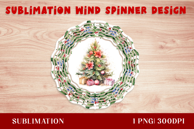 watercolor-christmas-tree-wind-spinner