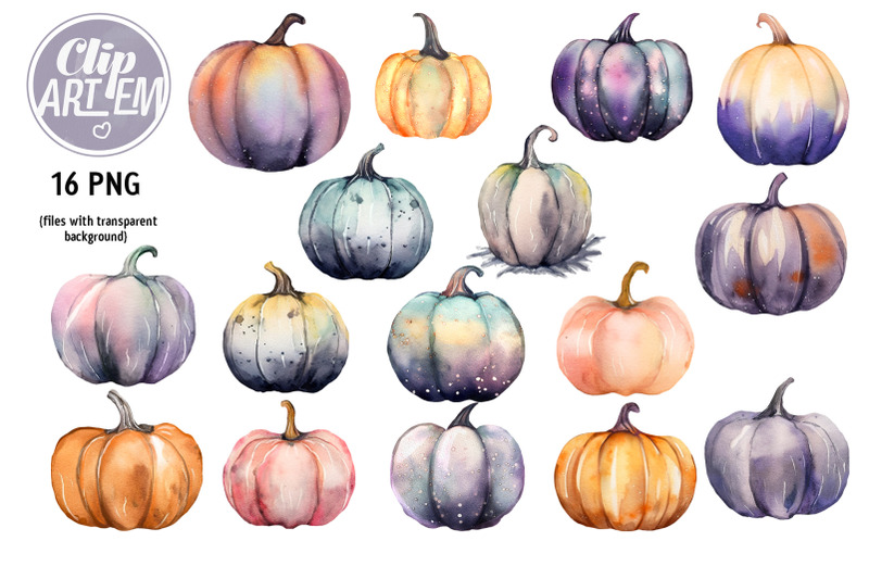 mystical-pumpkin-bundle-watercolor-16-png-images-clip-art-halloween