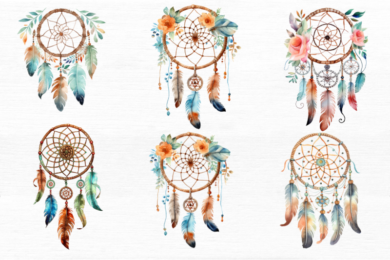 native-american-dreamcatcher-watercolor