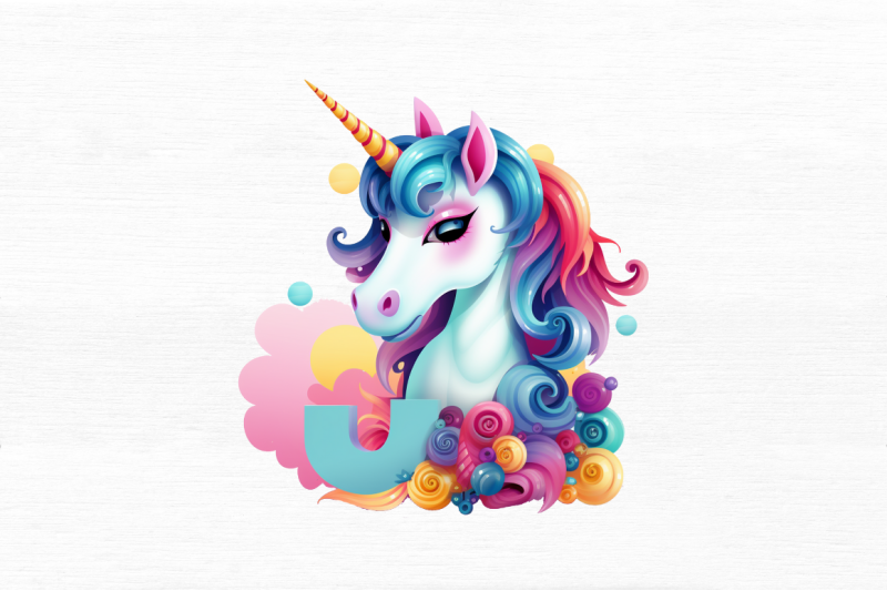 number-unicorn-birthday-clipart