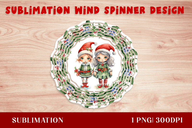 watercolor-christmas-tree-wind-spinner