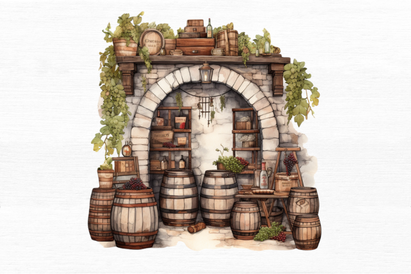 vintage-wine-cellar-sublimation