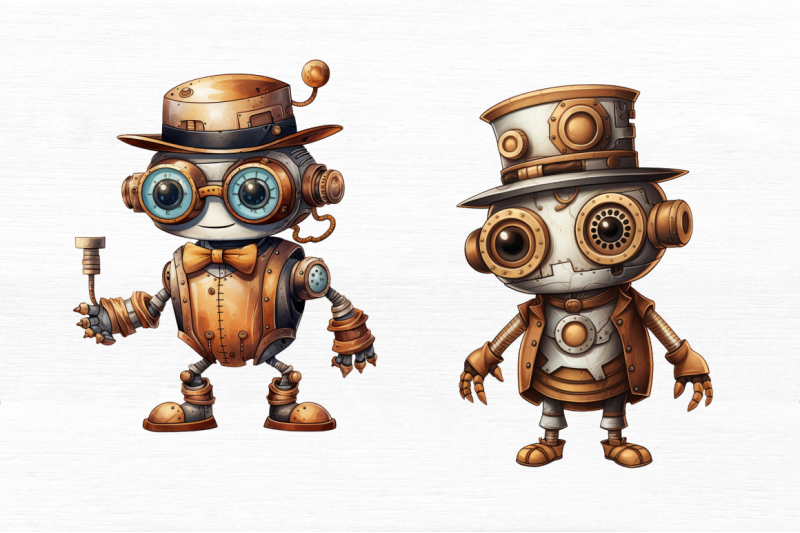 steampunk-little-robot-sublimation-bundle