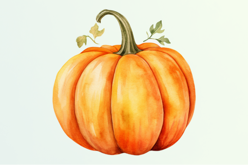 pumpkin-watercolor-clipart-bundle