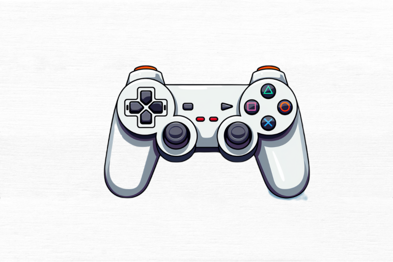 playing-games-controller-clipart-bundle