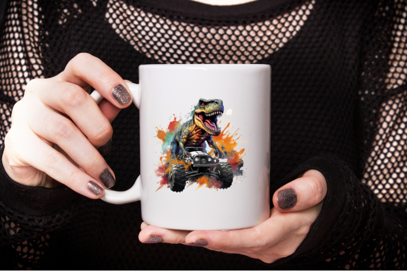 t-rex-riding-monster-truck-sublimation