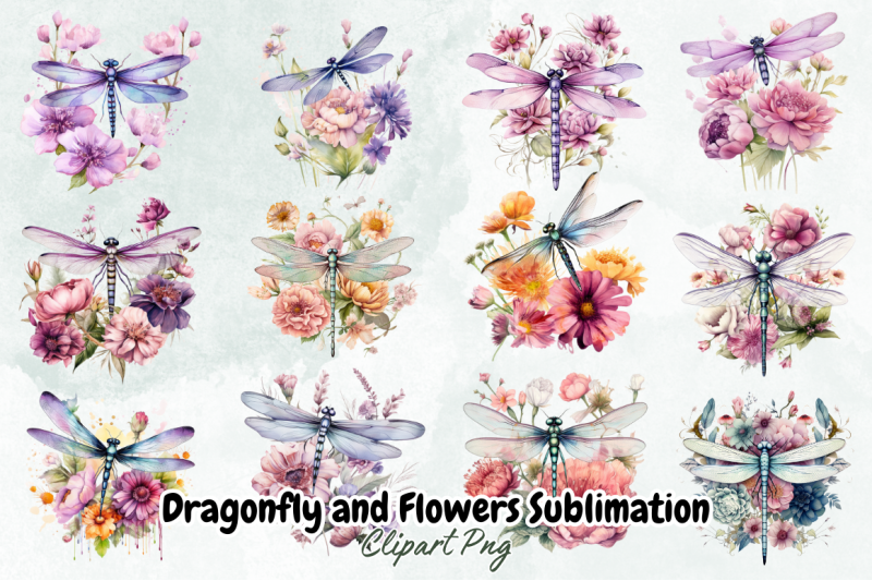 dragonfly-and-flowers-sublimation