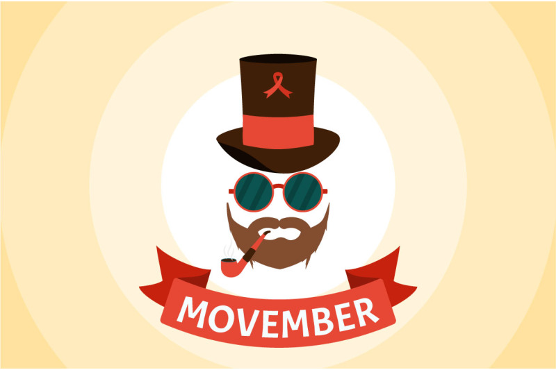 7-movember-time-vector-illustration