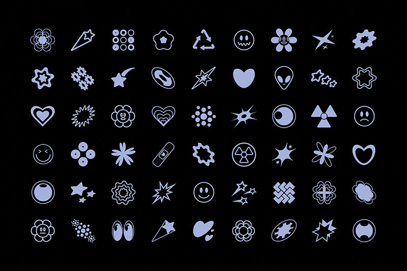 y2k-metamodern-shapes-set