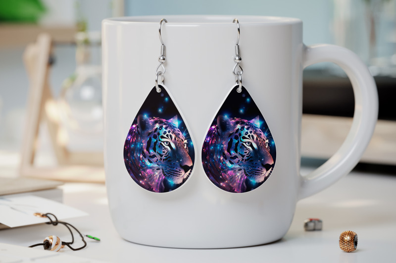 neon-tiger-earrings-sublimation-animal-earring-template