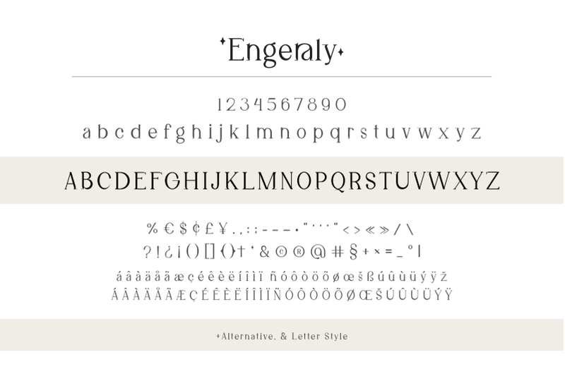 engeraly-typeface