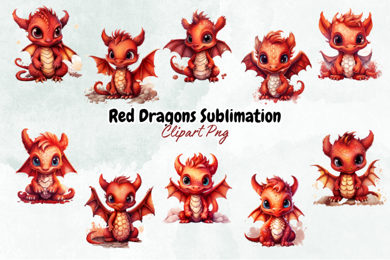 red-dragons-sublimation-clipart