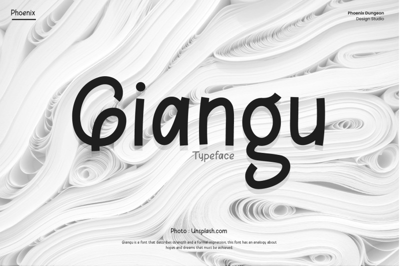 giangu-typeface
