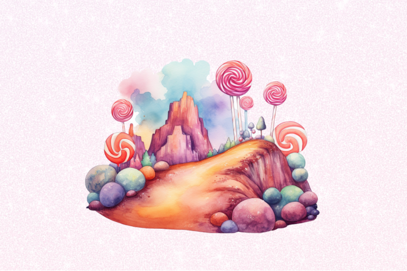 watercolor-candy-planet-landscape-clipart