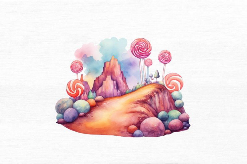 watercolor-candy-planet-landscape-clipart