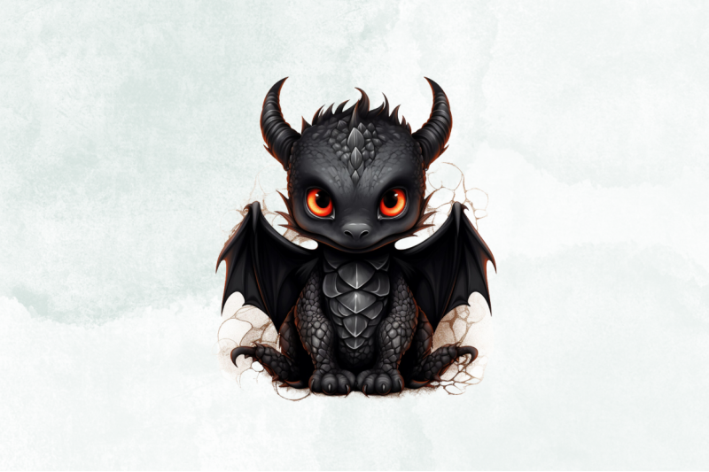 black-angry-dragon-sublimation-clipart