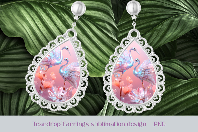 flamingo-earrings-sublimation-bird-earring-template