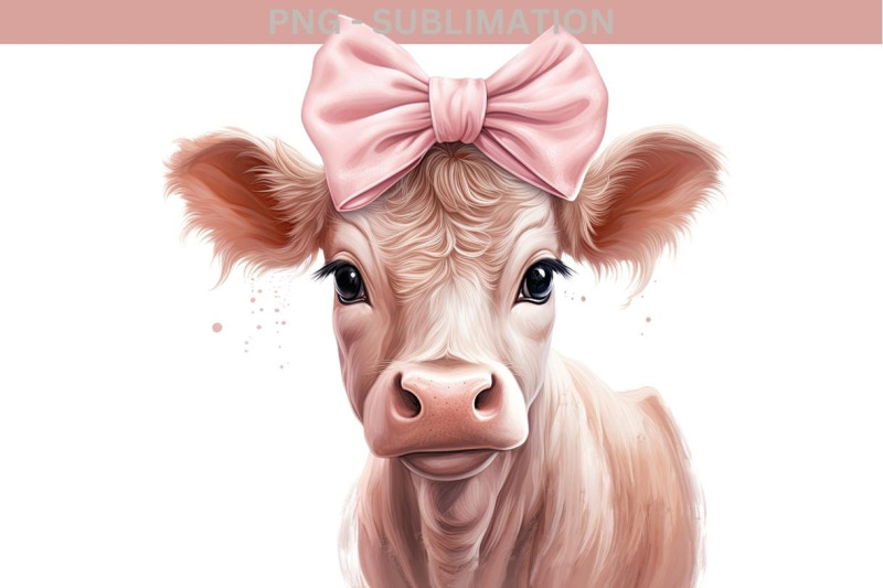 little-pink-cow-png-digital-download-for-sublimation