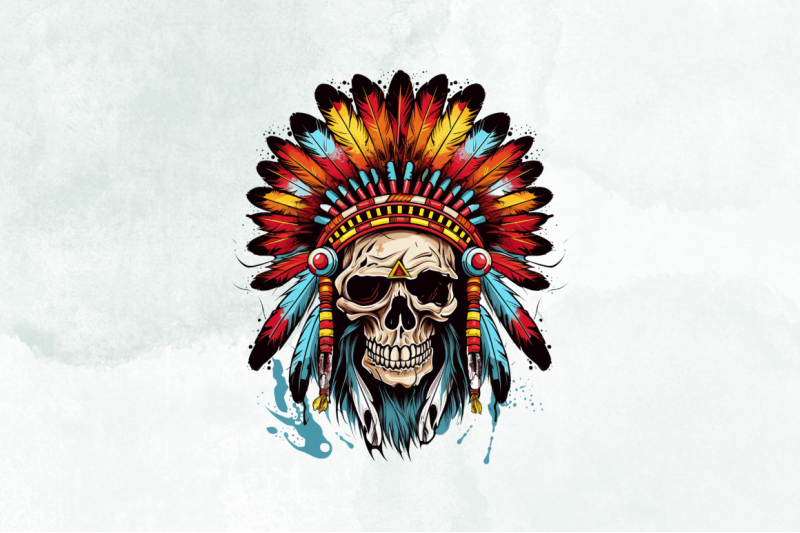 native-american-chief-skull-sublimation