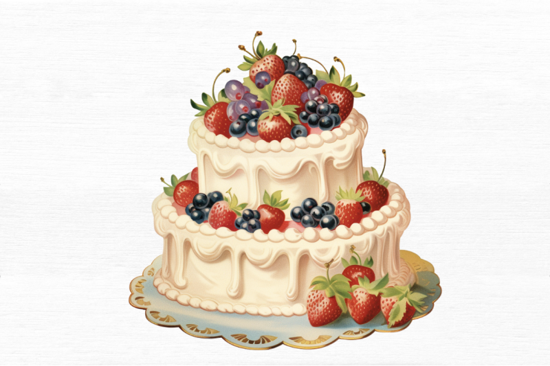 vintage-birthday-cake-clipart