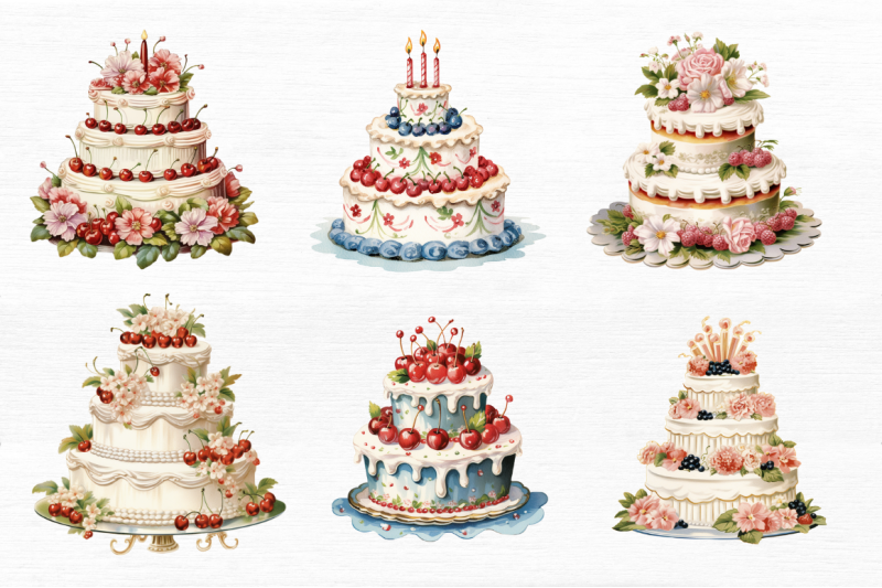 vintage-birthday-cake-clipart