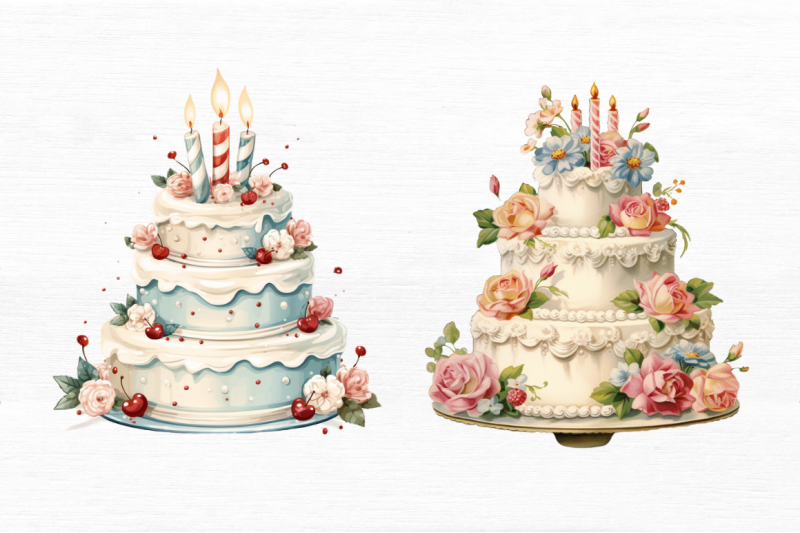 vintage-birthday-cake-clipart