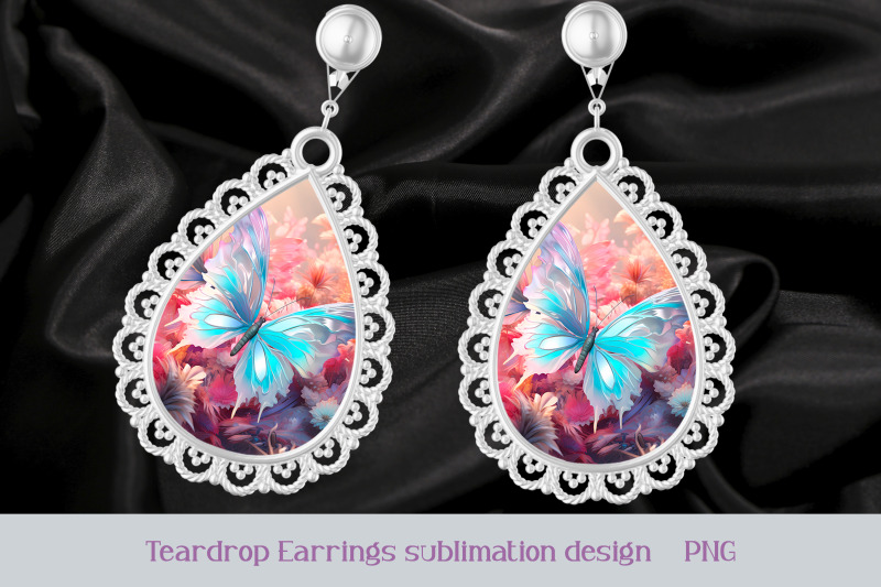 butterfly-earrings-sublimation-animal-earring-template