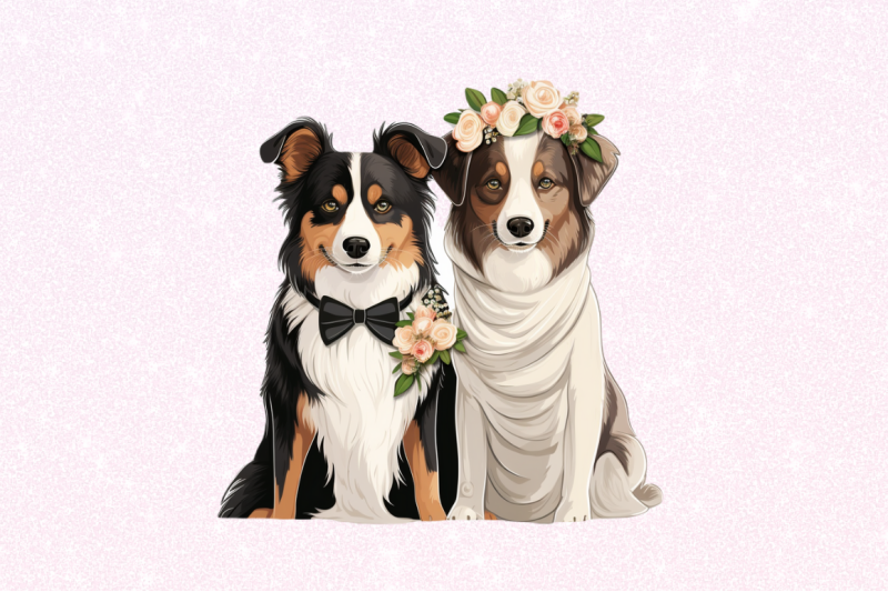 dog-bride-and-dog-groom-clipart