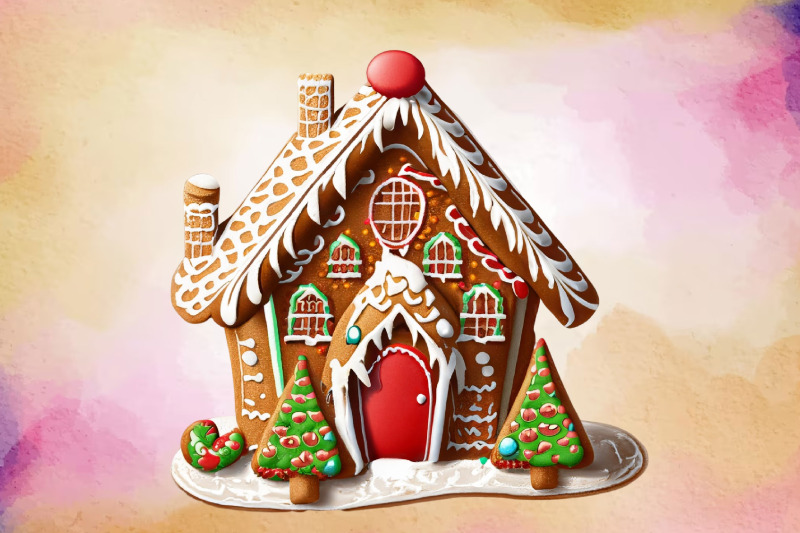 watercolor-christmas-house-light-sublimation-clipart-bundle