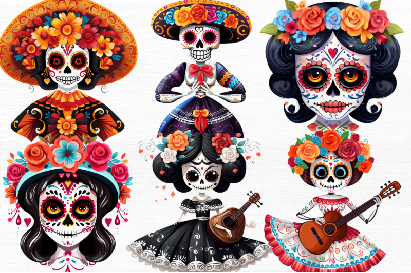 dia-de-los-muertos-skeleton-clipart