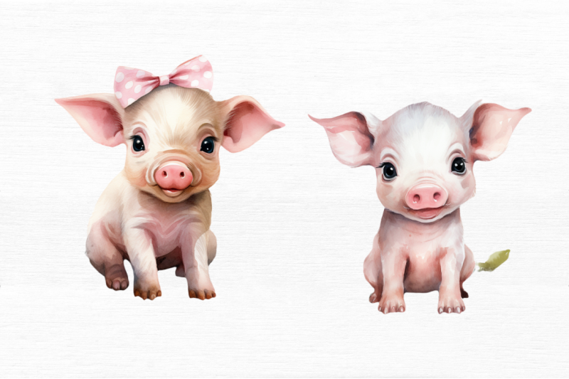 cute-little-pig-watercolor-clipart