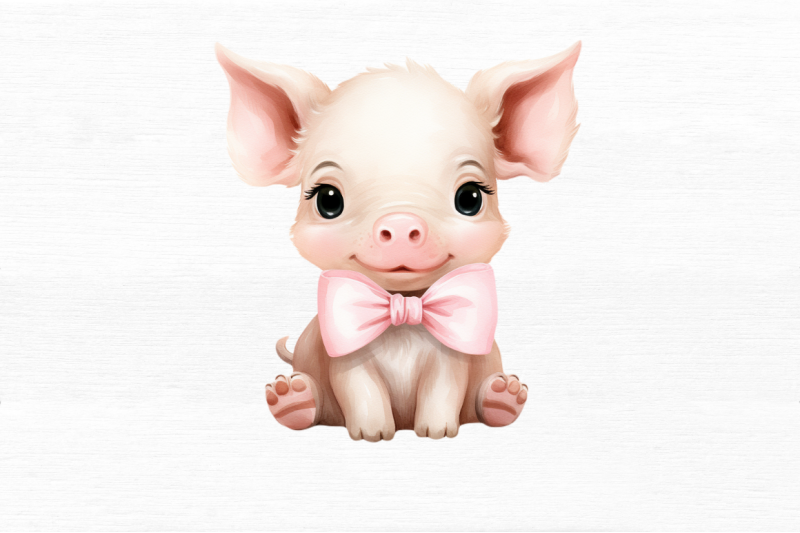 cute-little-pig-watercolor-clipart