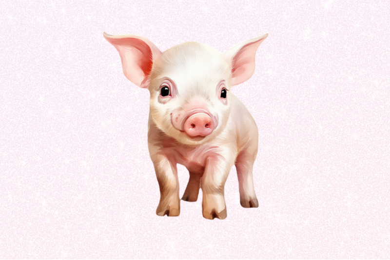 cute-little-pig-watercolor-clipart