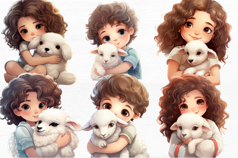 cute-child-hugging-sheep-clipart