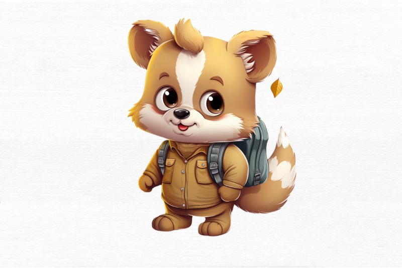 cute-animal-with-backpack-clipart