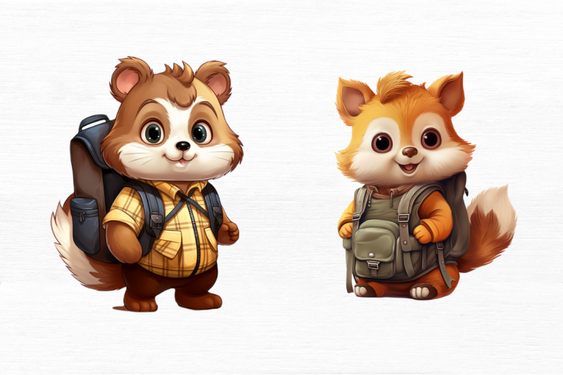 cute-animal-with-backpack-clipart