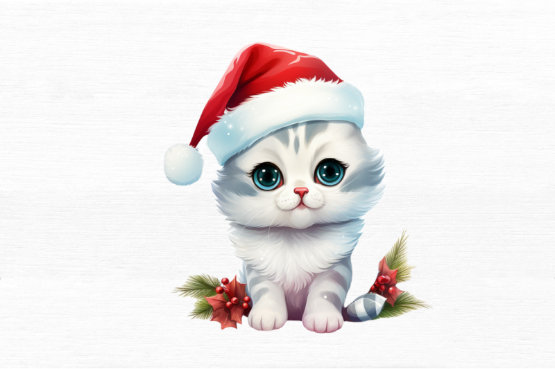 cat-cute-christmas-clipart