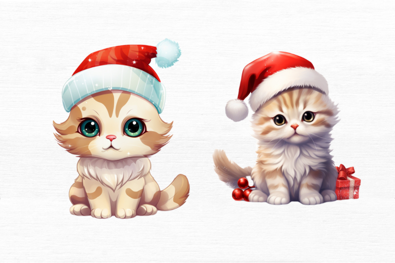 cat-cute-christmas-clipart