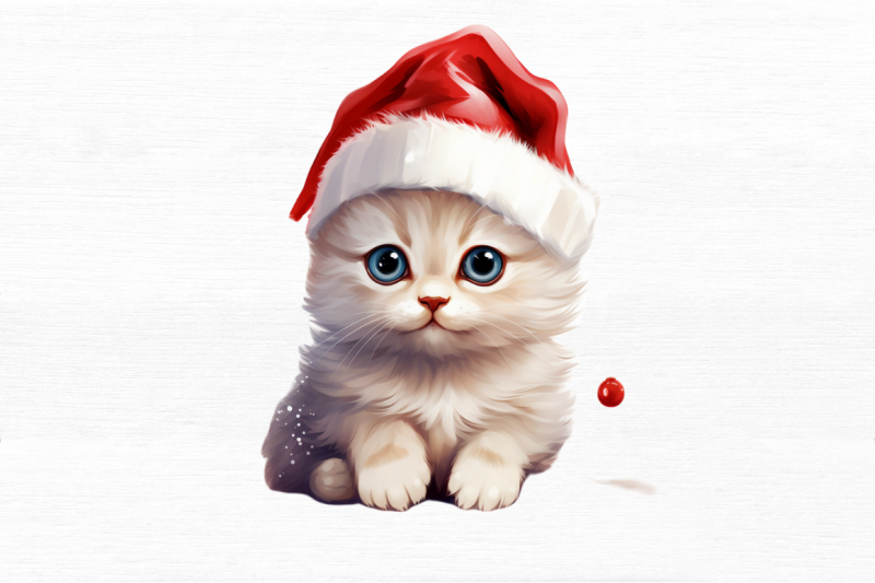 cat-cute-christmas-clipart