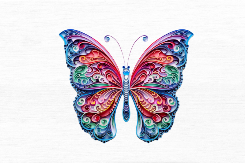 butterfly-layered-paper-art-clipart