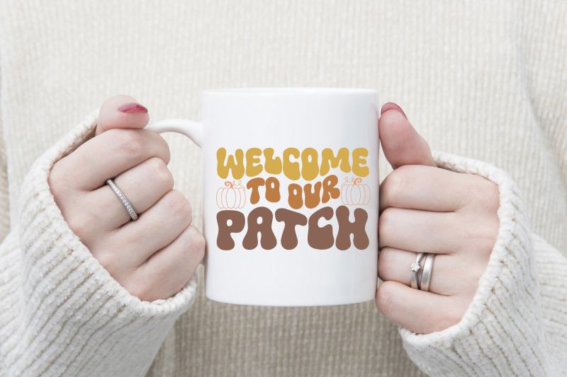 welcome-to-our-patch-retro-fall-svg