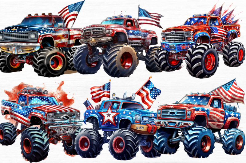 4th-of-july-monster-truck-clipart